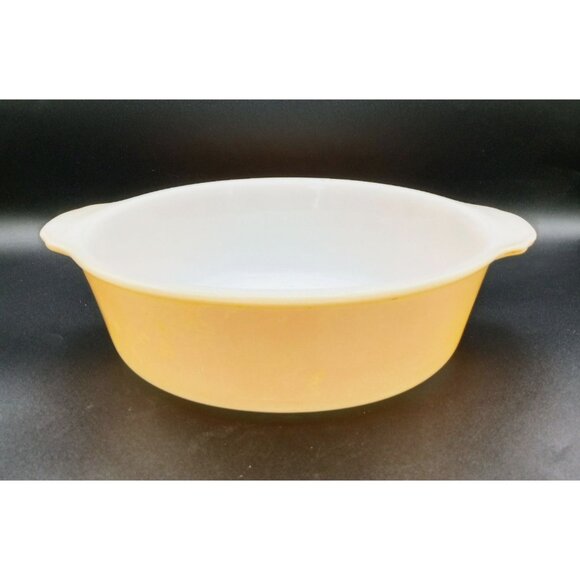Anchor Hocking Fire King 1.5 Qt Oval Casserole Dish Vintage 467 Ovenware Orange - Picture 1 of 16